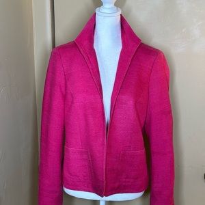 Jones New York Pink Silk Jacket, Size 4,